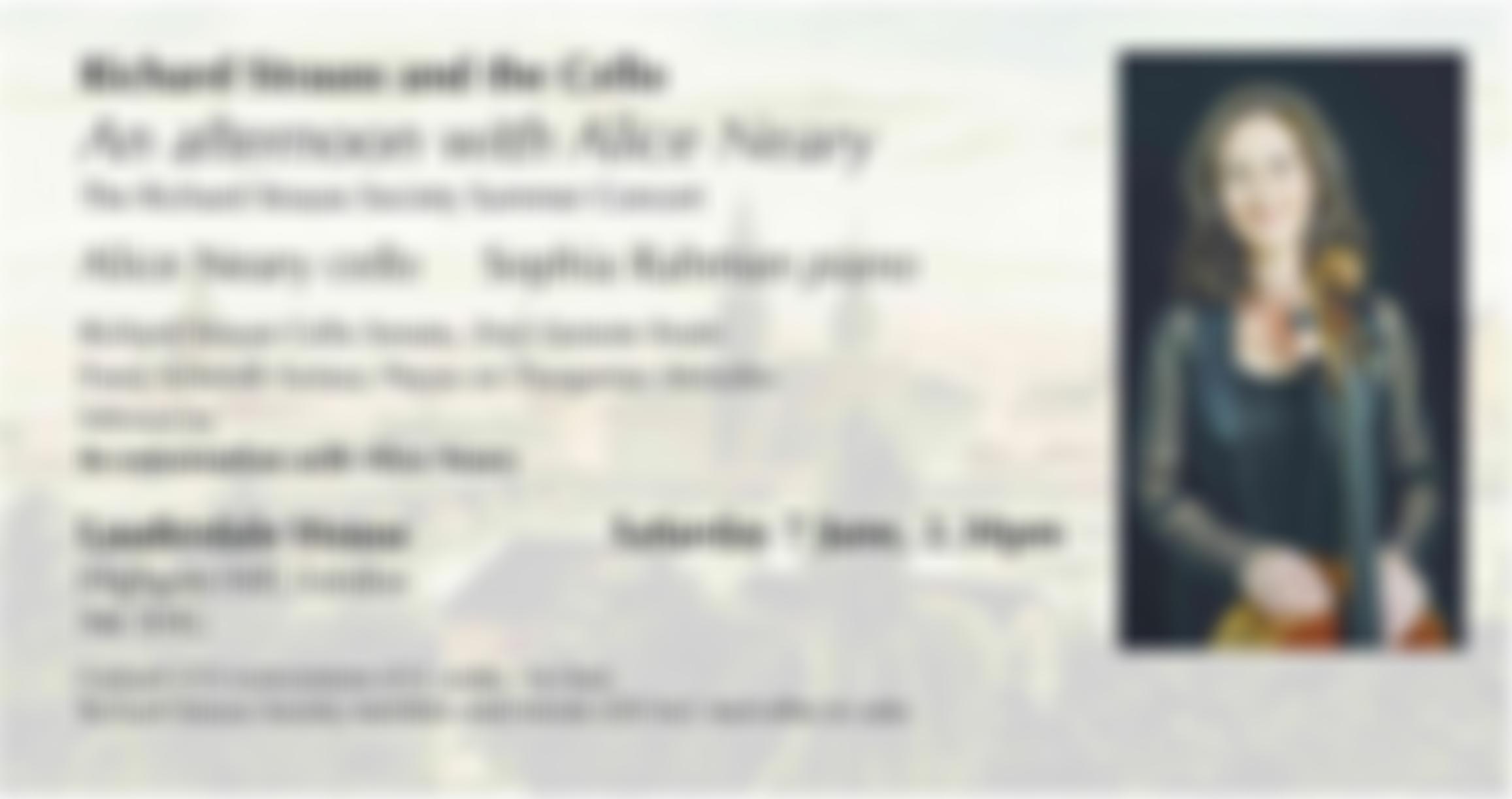 Richard Strauss Society | Charici