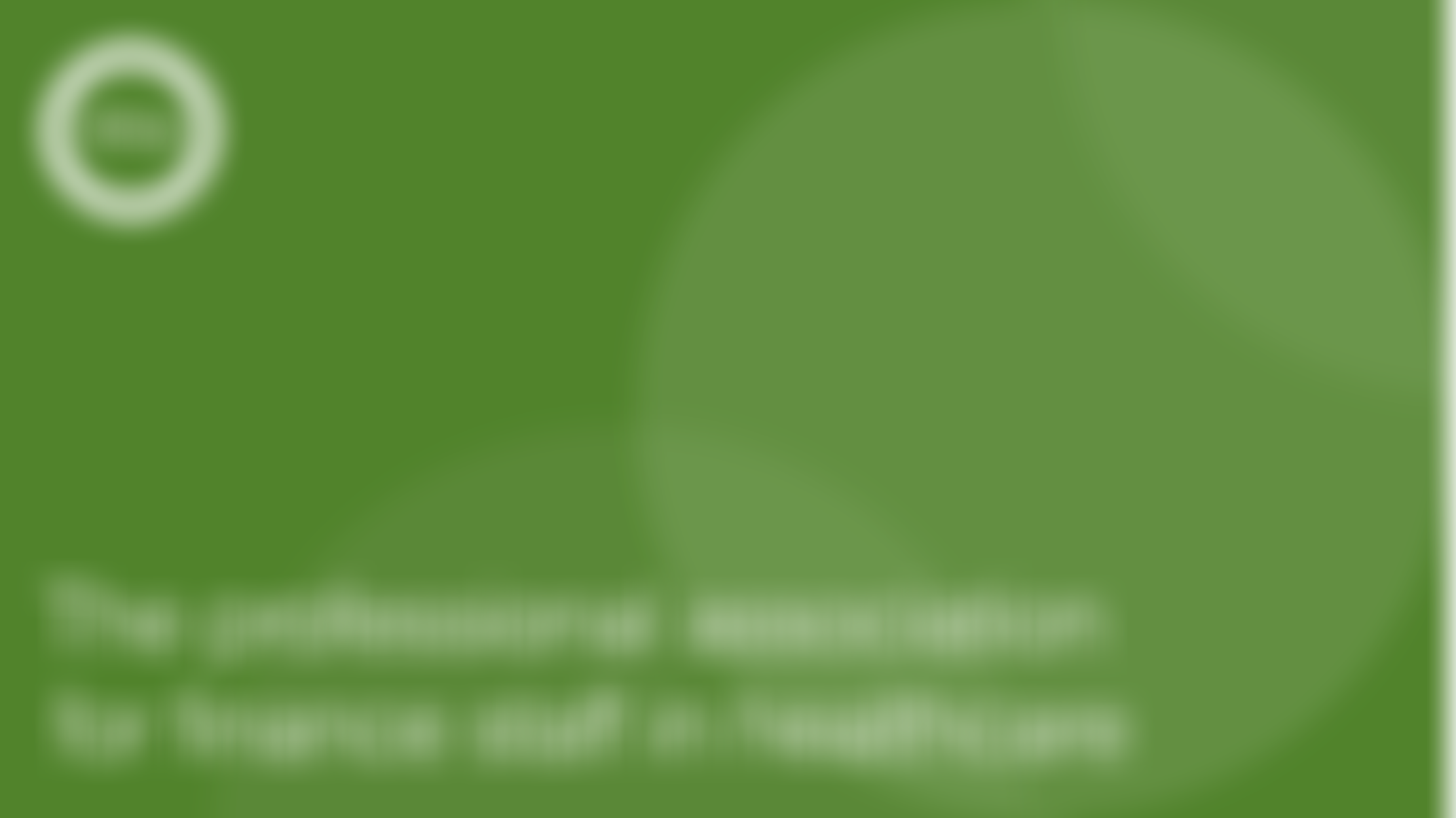 Healthcare Financial Management Association | Charici