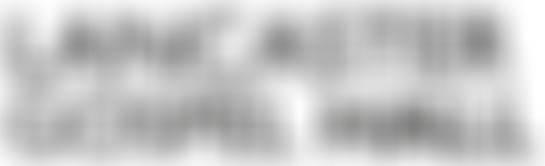 Lancaster Gospel Hall | Charici